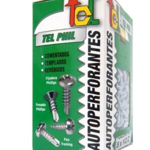 Tornillo fijadora mecha 10x11/2 estuche (300) TEL