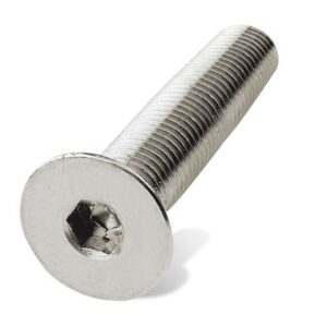 Allen cabeza frezada en AISI304  1/4 x 1 1/2