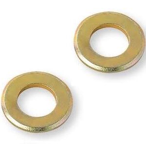 Arandelas Bisel 10 Doradas  (100)