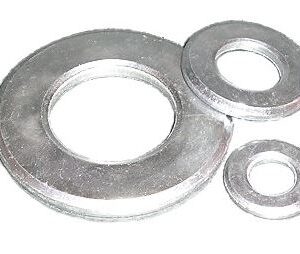 Arandelas Bisel 1 Plateadas  (25)