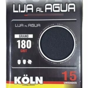 ABRASIVO "KÖLN" LIJA AL AGUA G 180