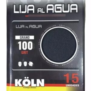 ABRASIVO "KÖLN" LIJA AL AGUA G 100